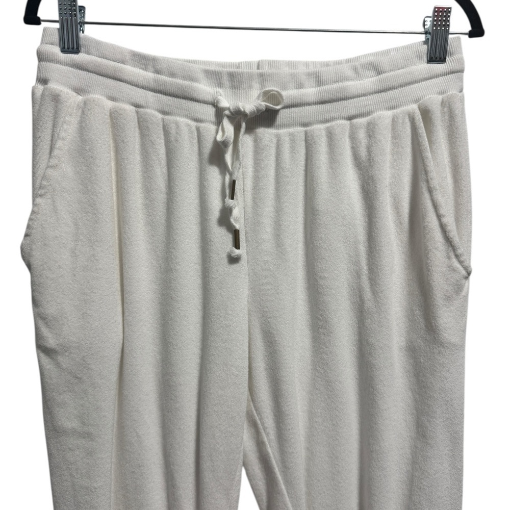 Young Fabulous and Broke Terry Jogger Pants Ivory - Picture 4 of 11
